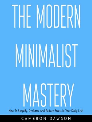 cover image of THE MODERN MINIMALIST MASTERY